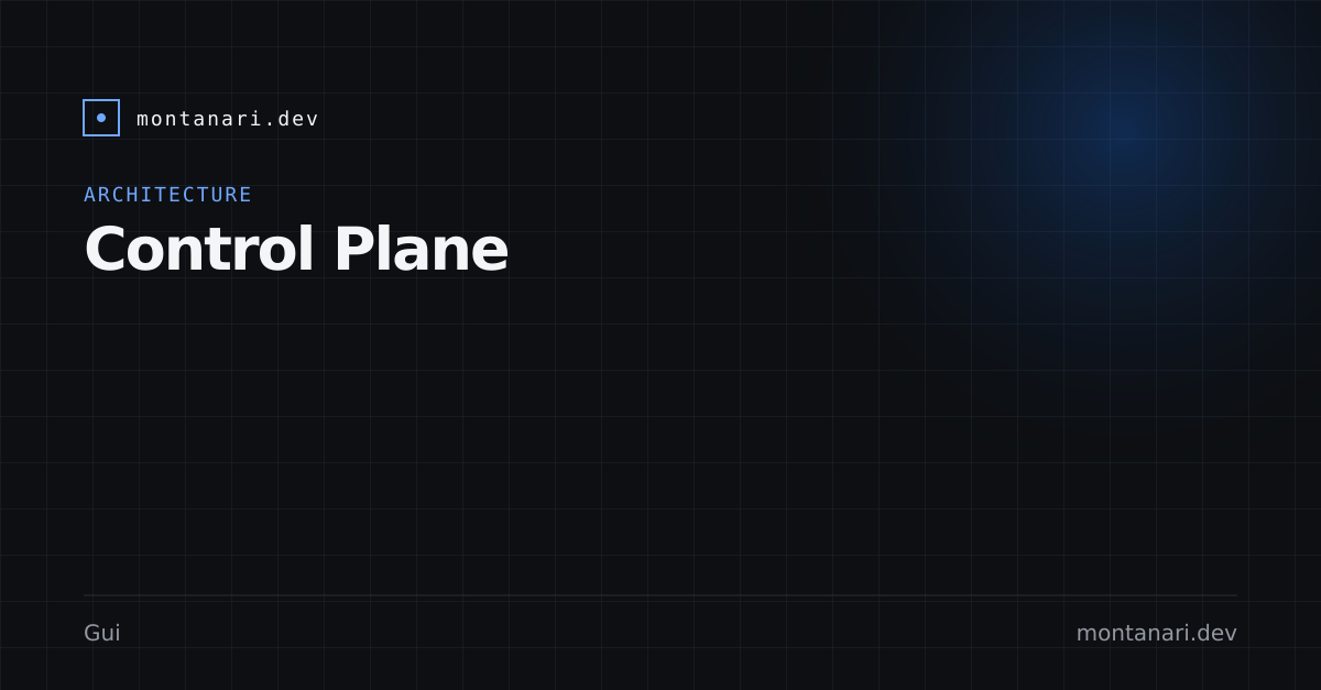 Capa de Control Plane